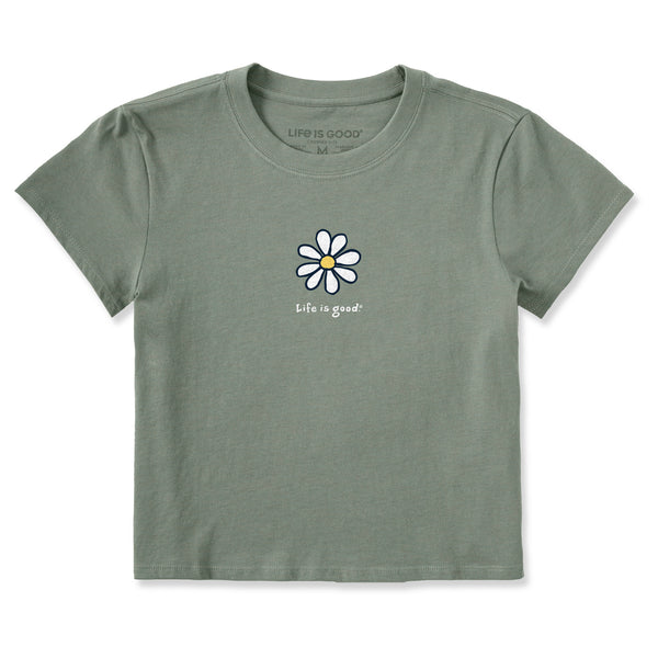 life is good Women's LIG Daisy Crusher-LITE Shrunken Tee
