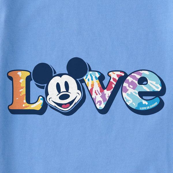 Life Is Good Women's Love Tie Dye Willie Short Sleeve Vee