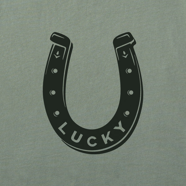 Life Is Good Women's Lucky Horseshoe Mini Crusher-LITE Shrunken Tee