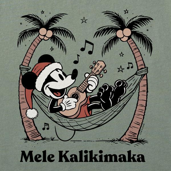 Life Is Good Women's Mele Kalikimaka Willie Long Sleeve Crusher Tee