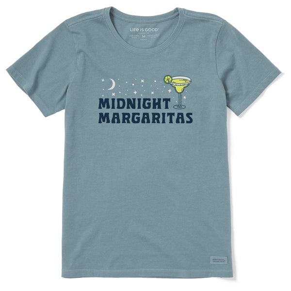 life is good Women's Midnight Margaritas Short Sleeve Crusher Tee