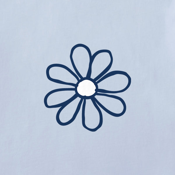 Life Is Good Women's Mini Daisy Short Sleeve Crusher Vee