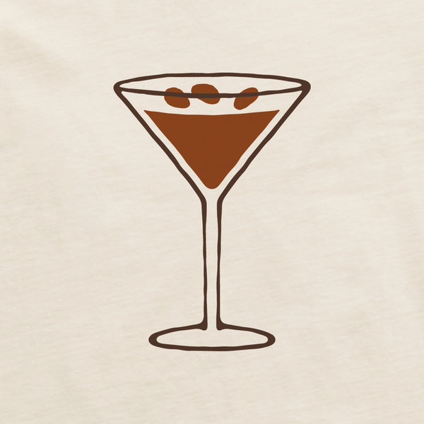 Life Is Good Women's Mini Espresso Martini Crusher Boxy Hoodie