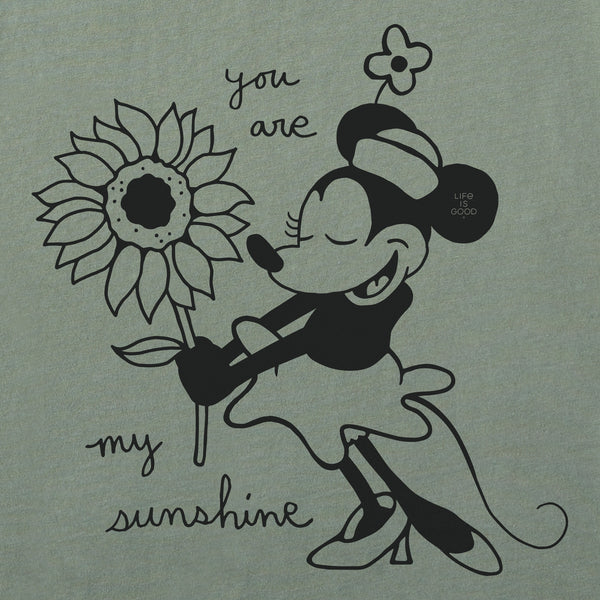 Life Is Good Women's Miss Steamboat Willie My Sunshine Short Sleeve Crusher Tee