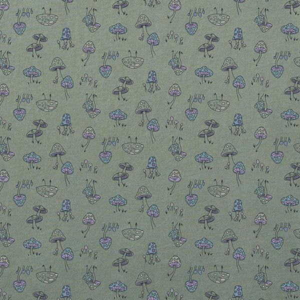 Life Is Good Women's Mushroom Pattern Tiered Tank Dress