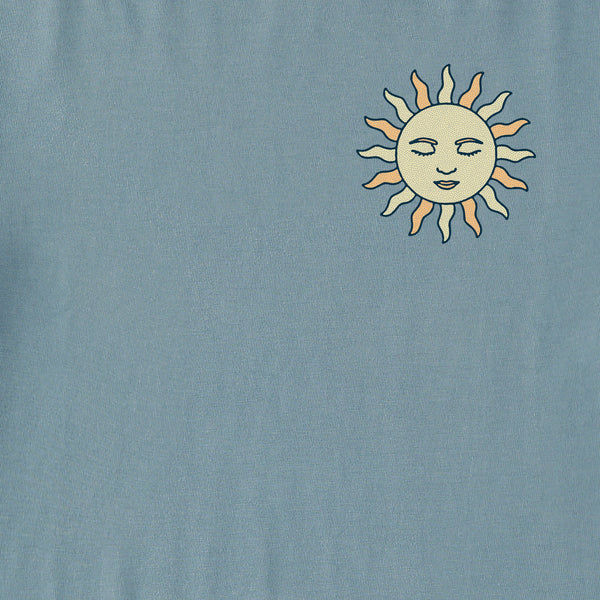 Life Is Good Women's One Day At A Time Sun Crusher Boxy Hoodie