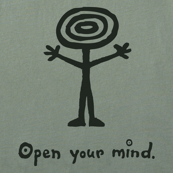 Life Is Good Women's Open Your Mind Crusher-LITE Shrunken Tee