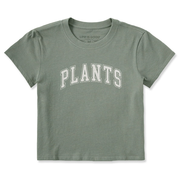 life is good Women's Plants Athletic Arch Crusher-LITE Shrunken Tee