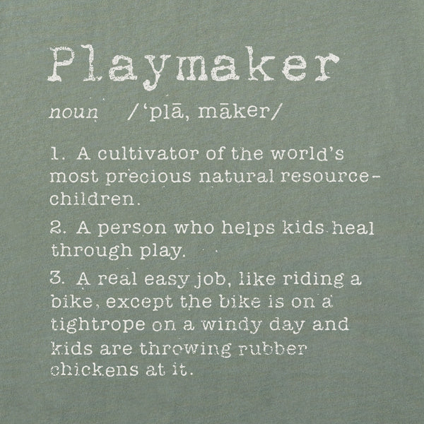 Life Is Good Women's Playmaker Defined Short Sleeve Crusher Tee