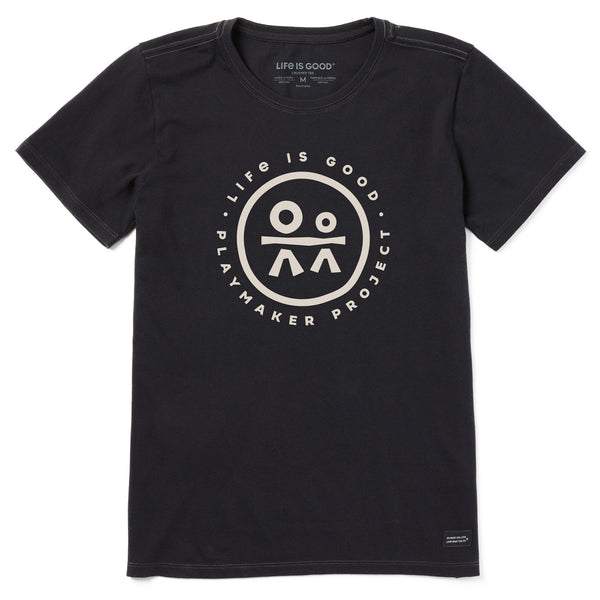 Life Is Good Women's Playmaker Project Giving Short Sleeve Crusher Tee