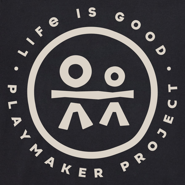 Life Is Good Women's Playmaker Project Giving Short Sleeve Crusher Tee