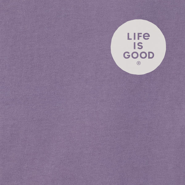 Life Is Good Women's Raven On A Fence Long Sleeve Crusher Tee
