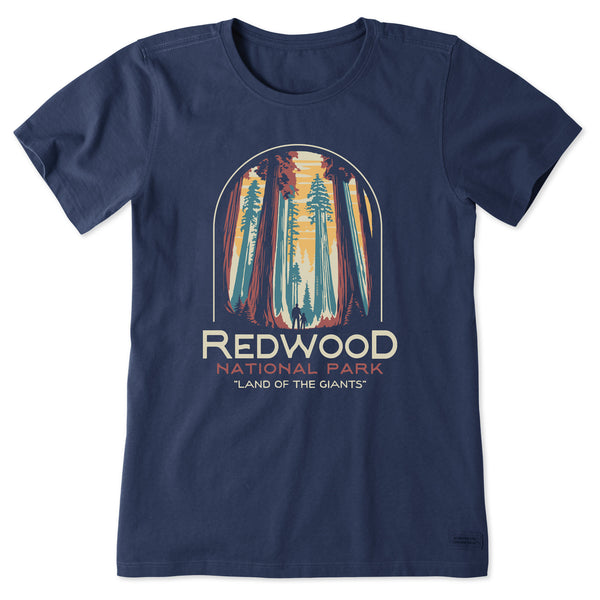 life is good Women's Redwood National Park Short Sleeve Tee