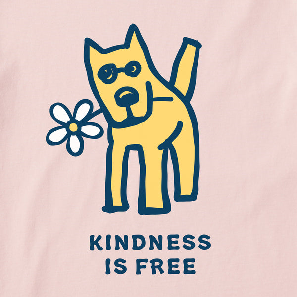 Life Is Good Women's Rocket Kindness Is Free Snuggle Up Relaxed Sleep Vee