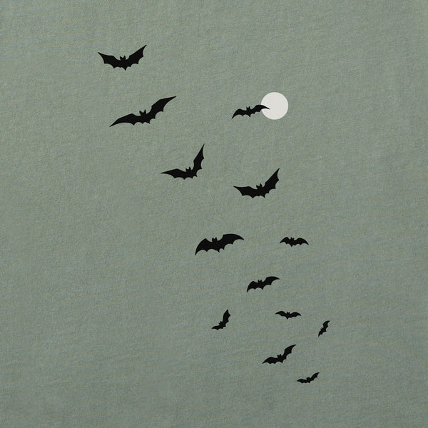 Life Is Good Women's Scattered Bats Short Sleeve Crusher Tee