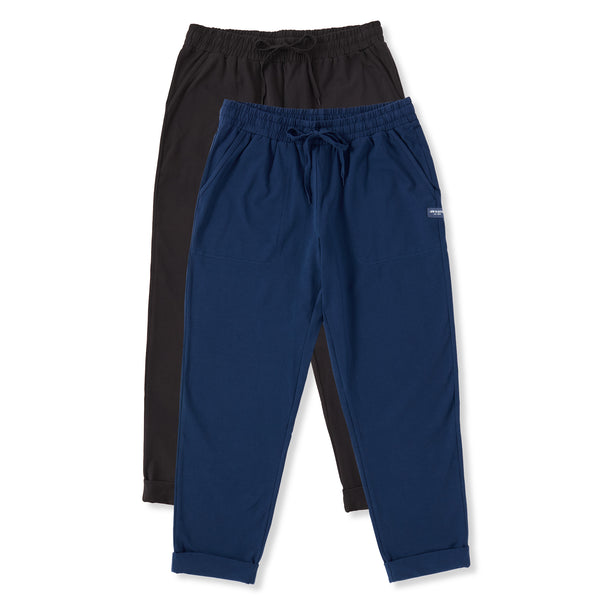 life is good Women's Solid 2-Pack Crusher-FLEX Pant- Multi 1