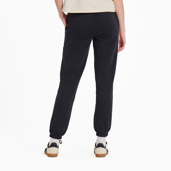 Life Is Good Women's Solid Good Vibes Fleece Jogger