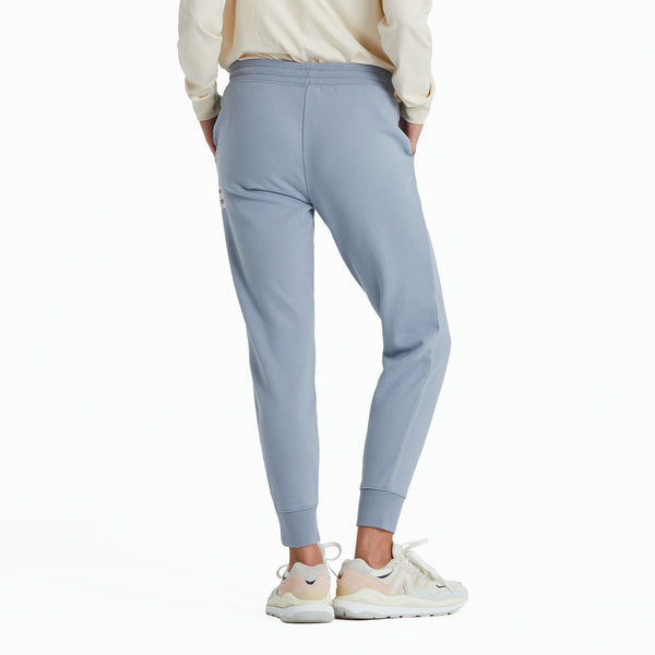Life Is Good Women's Solid Simply True Fleece Jogger