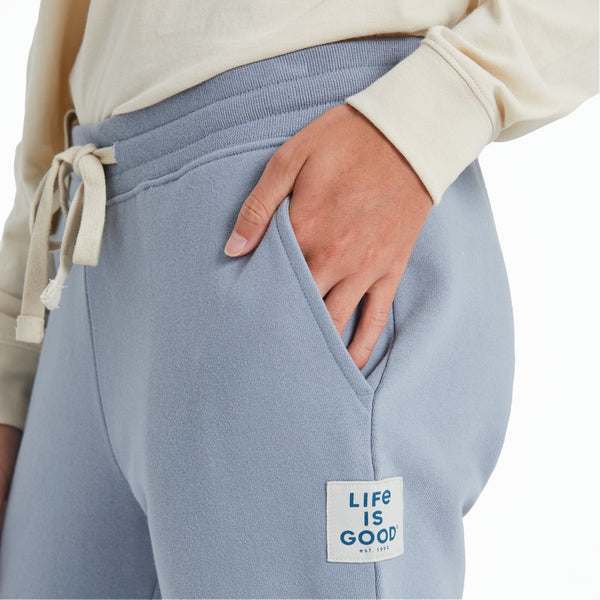 Life Is Good Women's Solid Simply True Fleece Jogger