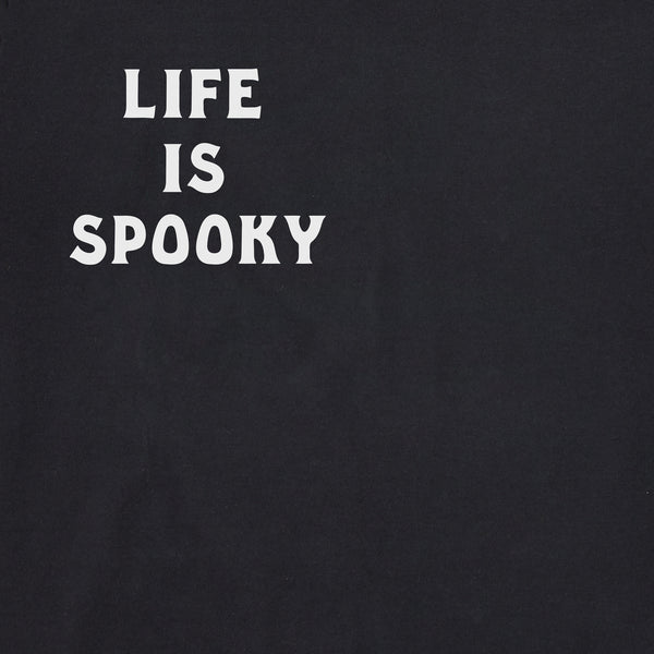 Life Is Good Women's Spooky Ghosts Long Sleeve Crusher Tee