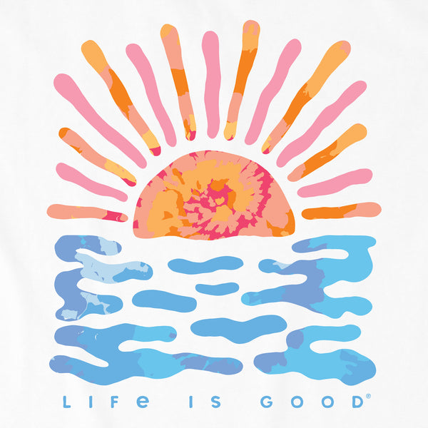 Life Is Good Women's Sun Water Tie Dye Crusher Tank