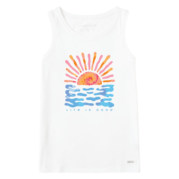 life is good Women's Sun Water Tie Dye Crusher Tank