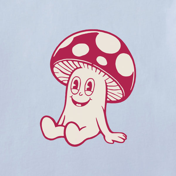Life Is Good Women's Trippy Mushroom Crusher-LITE Shrunken Tee