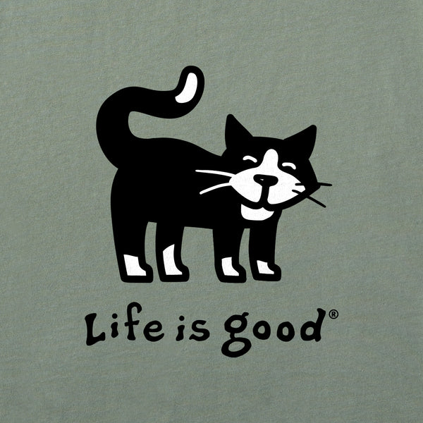 Life Is Good Women's Tuxedo Al Mini Crusher Boxy Hoodie