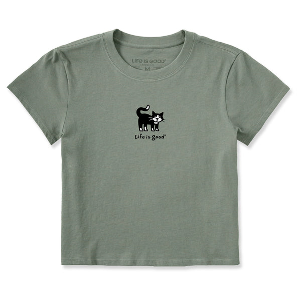 life is good Women's Tuxedo Al Mini Crusher-LITE Shrunken Tee