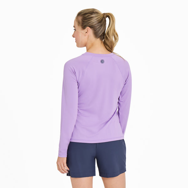 Life Is Good Women's Vintage Daisies Long Sleeve Rashguard