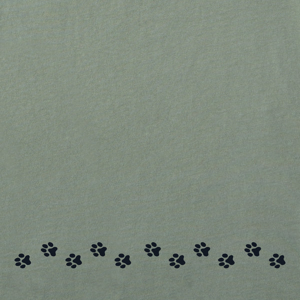 Life Is Good Women's Walking Paws Short Sleeve Crusher Boxy Tee