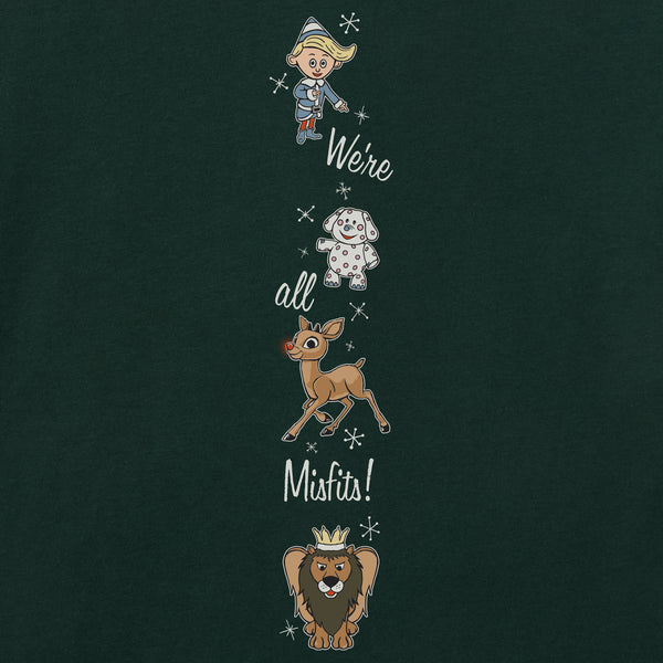 Life Is Good Women's We're All Misfits Friends Long Sleeve Crusher Tee