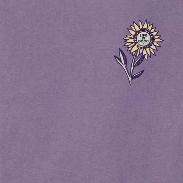 Life Is Good Women's Wildflowers Of North America Crusher Boxy Hoodie