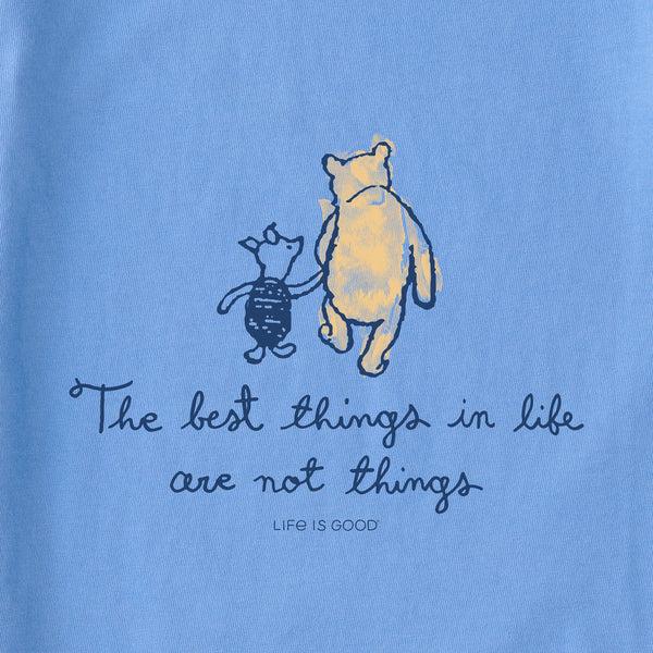 Life Is Good Women's Winnie Best Things Short Sleeve Vee