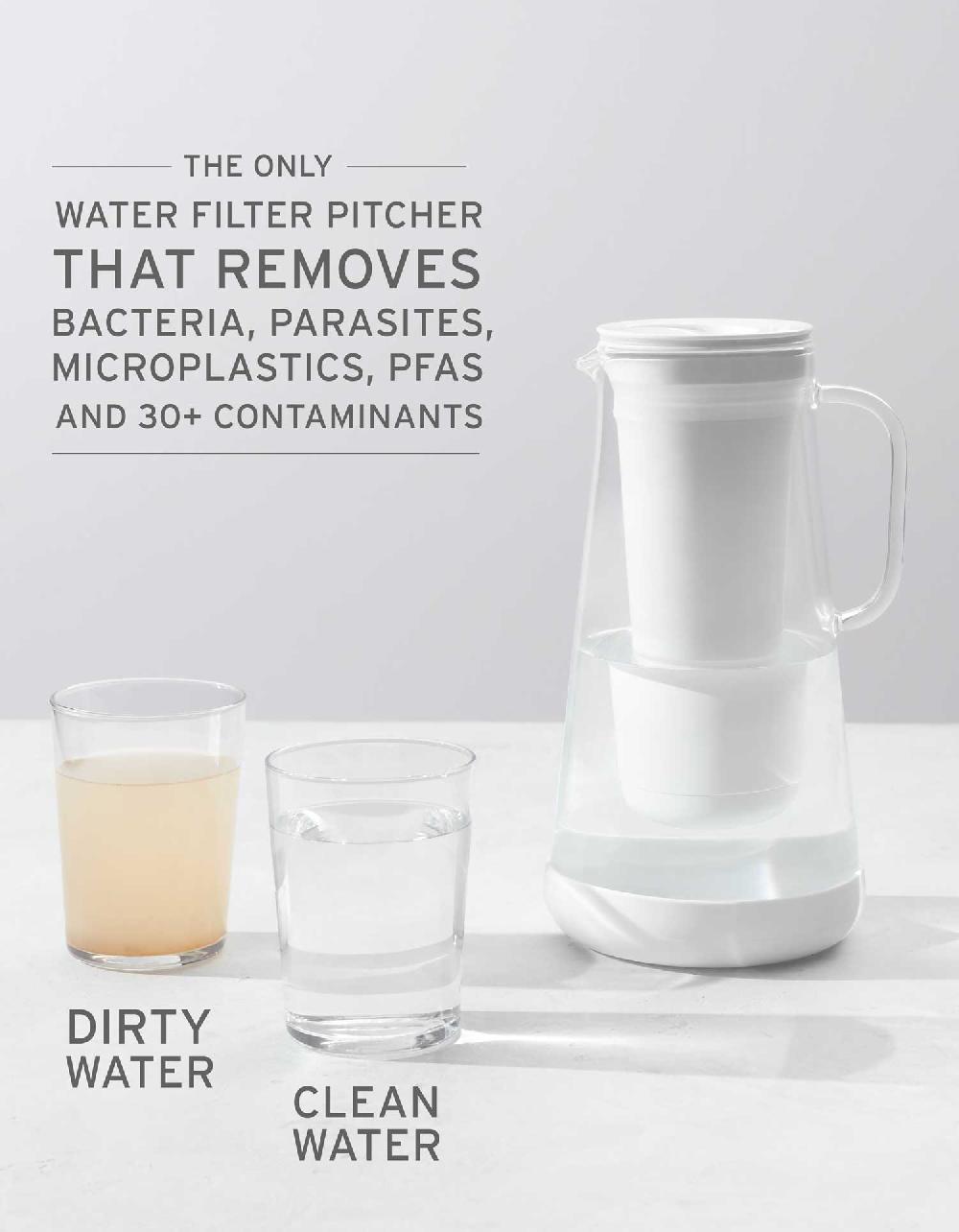Lifestraw Goth Goes Everywhere: LifeStraw Pitcher + Bottle