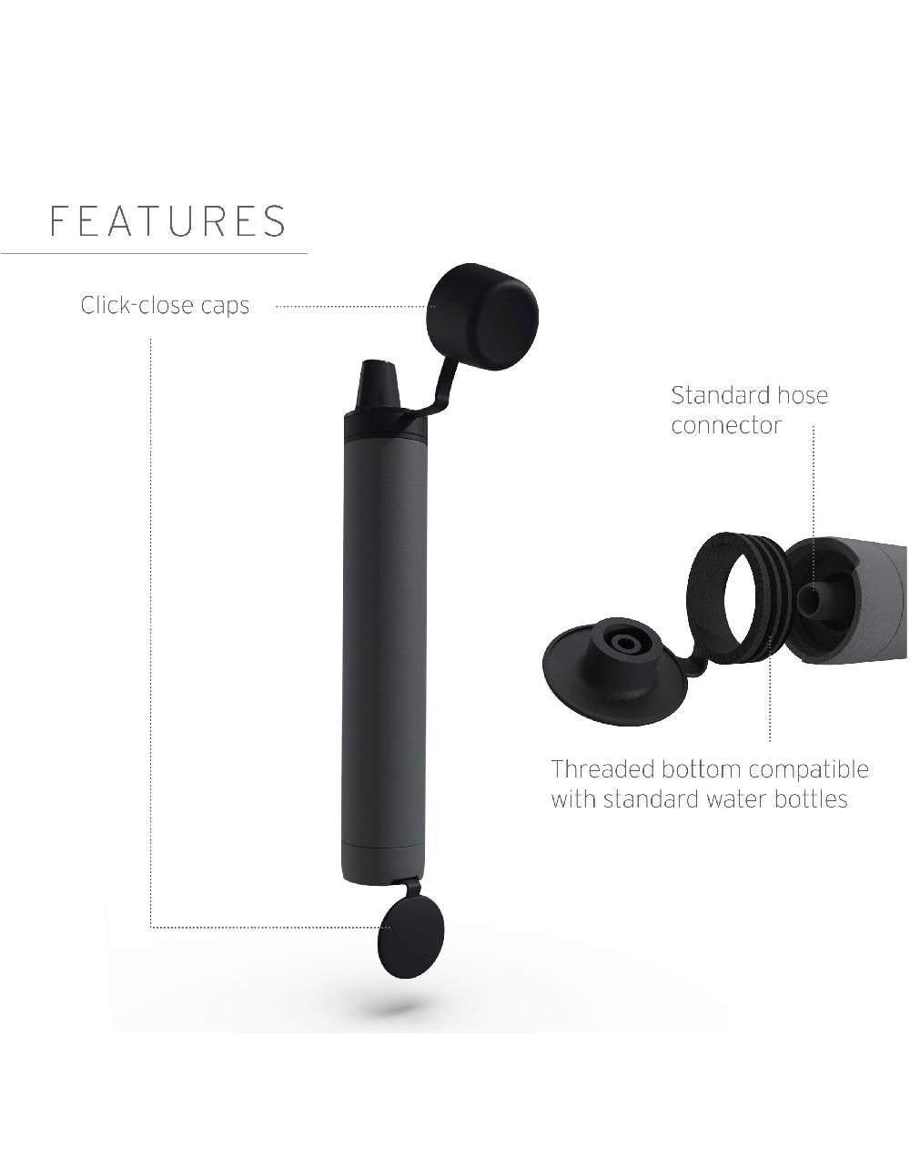 Lifestraw Four-ever Ready 4-Pack Straw