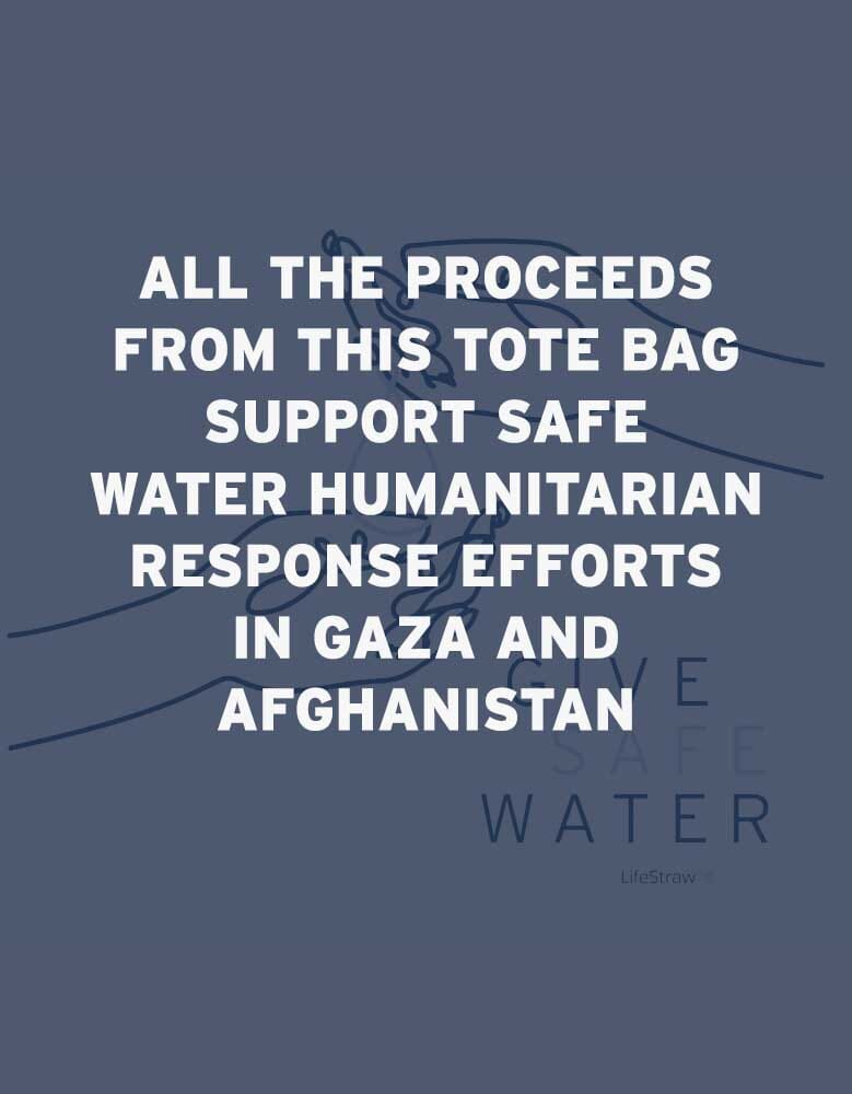 Lifestraw Give Safe Water Tote Bag