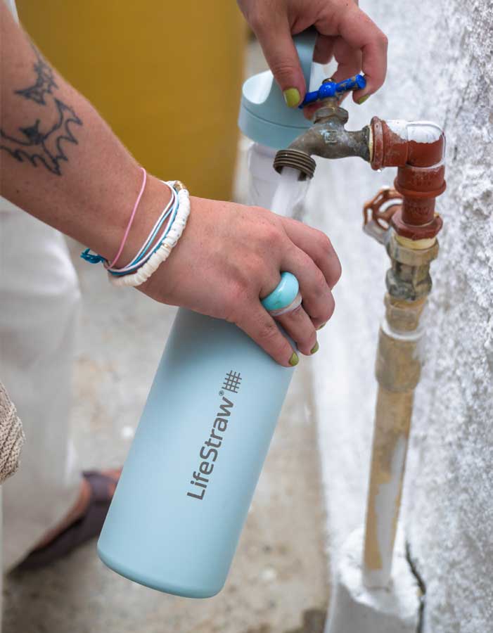 Lifestraw LifeStraw Go Series Stainless Steel 18 Oz