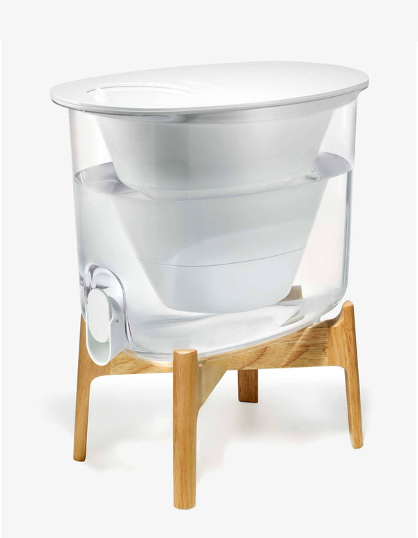 lifestraw High-Capacity Dispenser + Wood Base