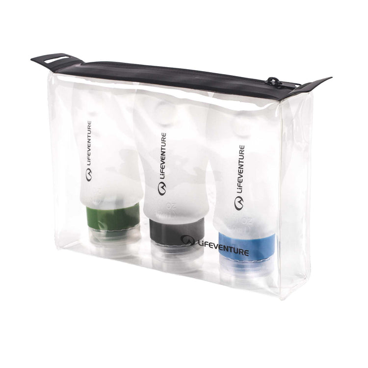Lifesystems Silicone Travel Bottle Set
