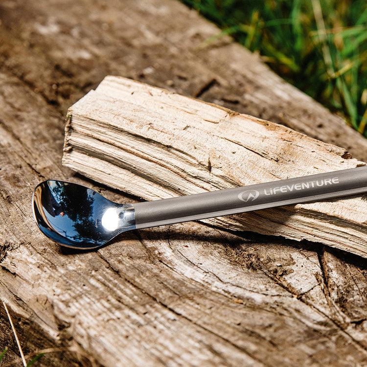 Lifesystems Titanium Long-Handled Spoon