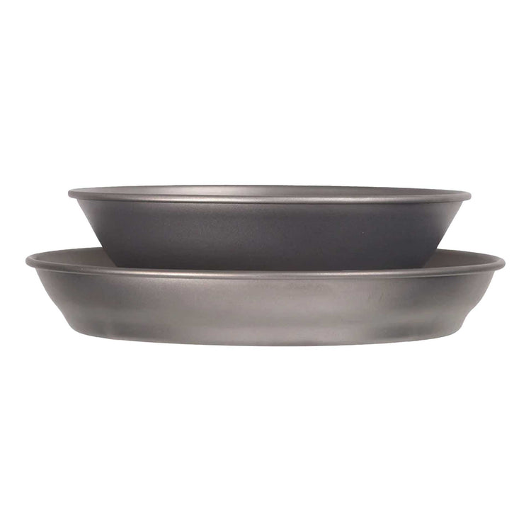 Lifesystems Titanium Plate & Bowl Set