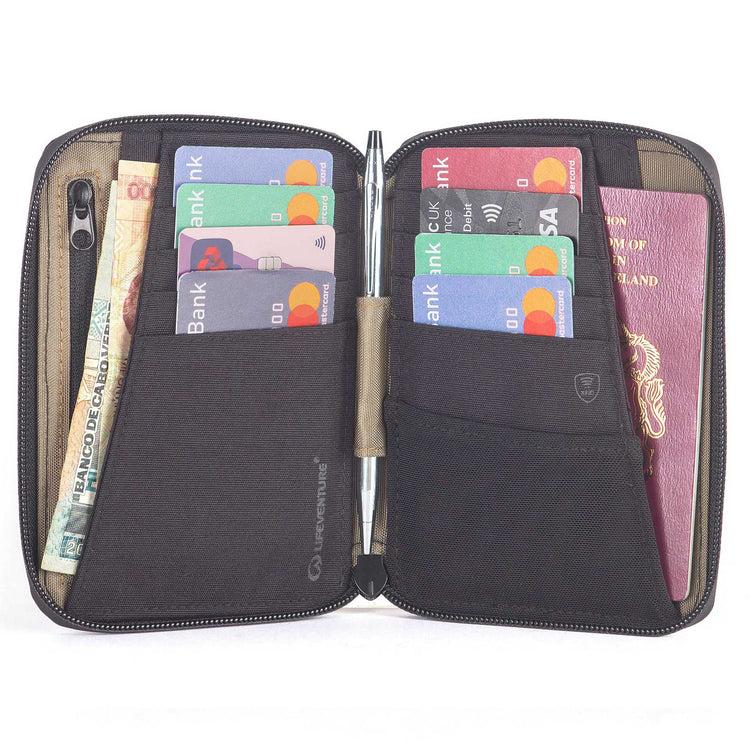Lifesystems X-Pac RFiD Mini Travel Wallet