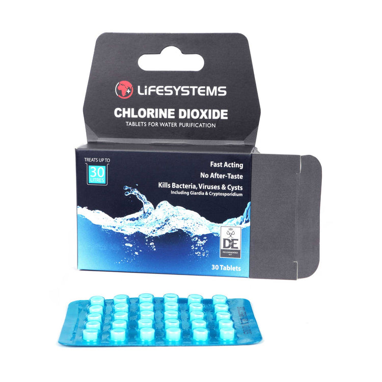 Lifeventure Chlorine Dioxide Water Purification Tablets