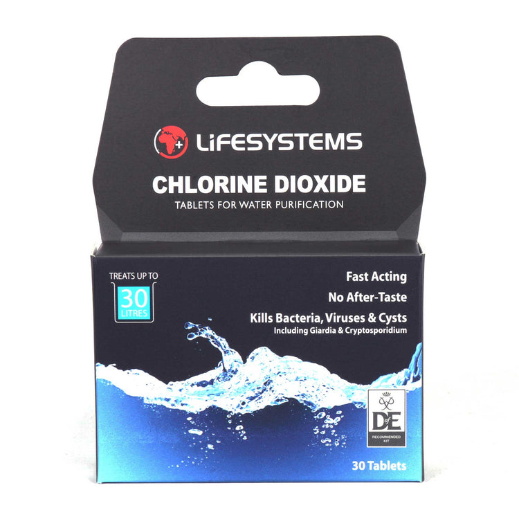 lifeventure Chlorine Dioxide Water Purification Tablets