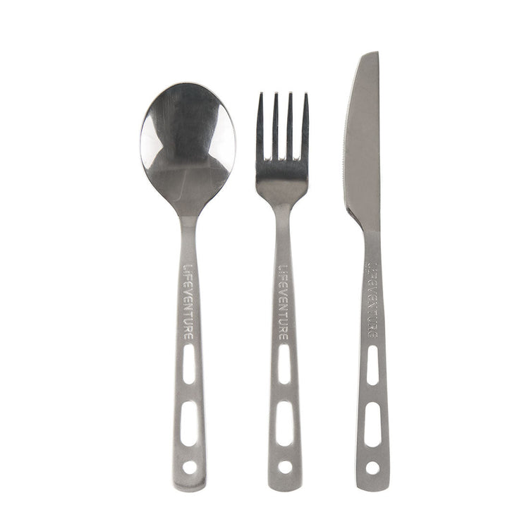 lifeventure Camping Cutlery Set
