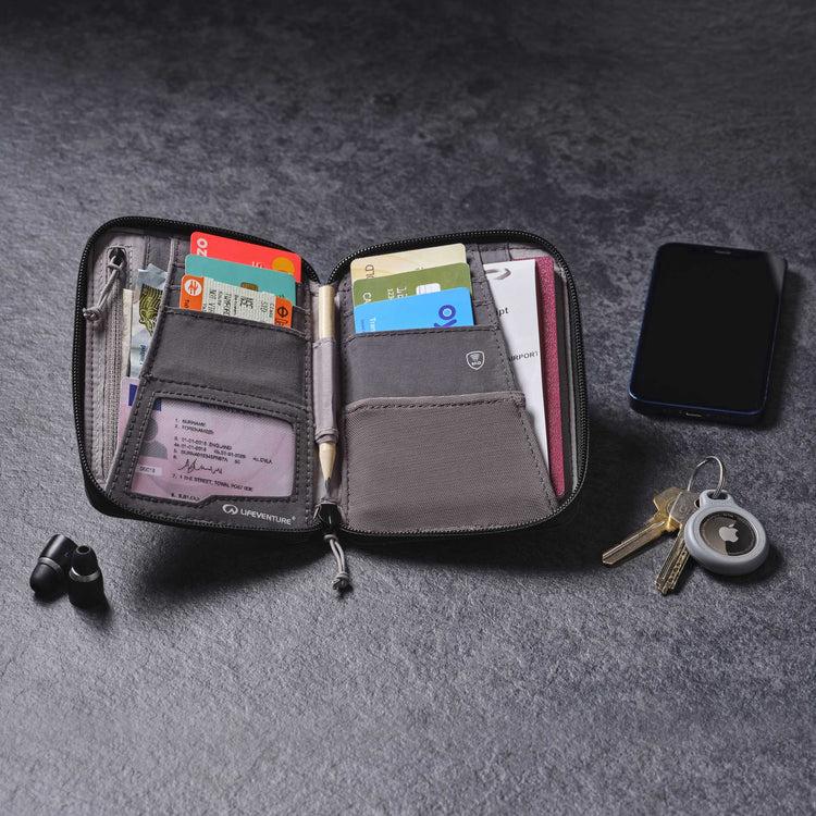 Lifeventure RFiD Mini Travel Wallet