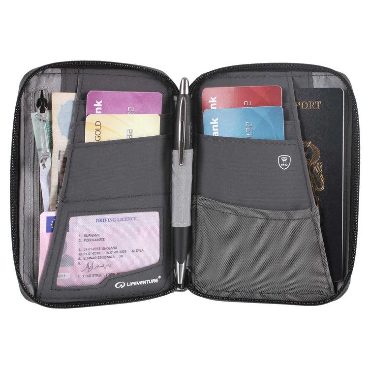 lifeventure RFiD Mini Travel Wallet