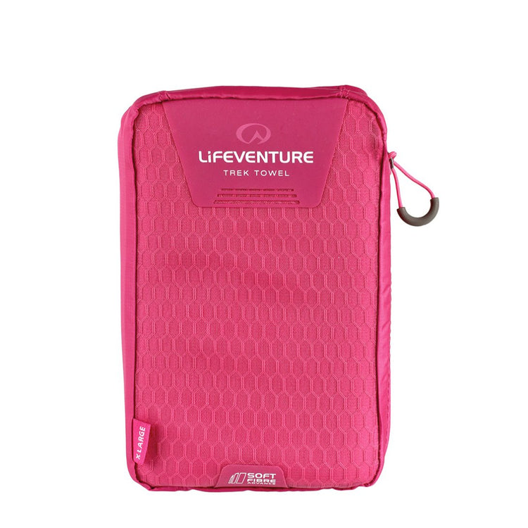 Lifeventure SoftFibre Pink Travel Towel