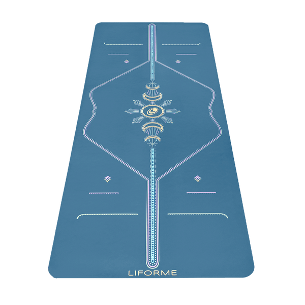 Liforme Liforme Cosmic Moon Yoga Mat & Travel Mat Bundle
